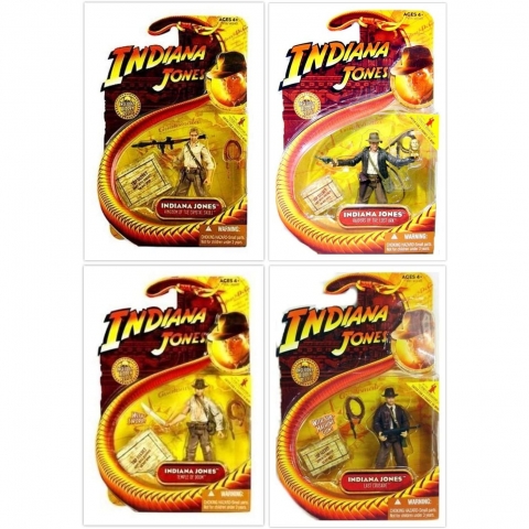 Playset  Indiana Jones Aksiyon Figr(4 para)