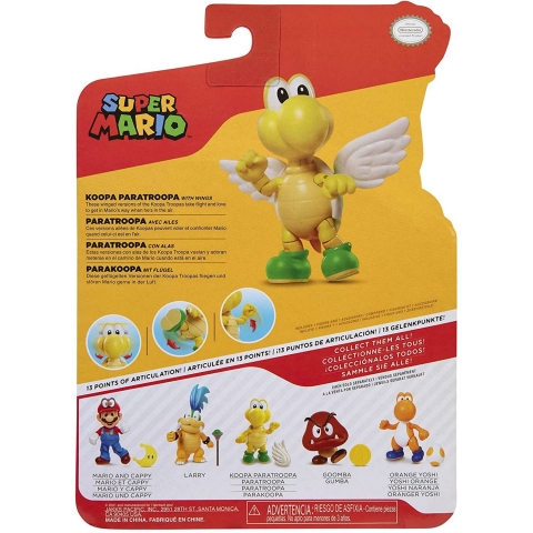 SUPER MARIO Green para Koopa Troopa  Aksiyon Figr(10 cm)