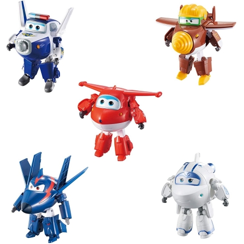 Super Wings Transforming Aksiyon Figr(5 para)