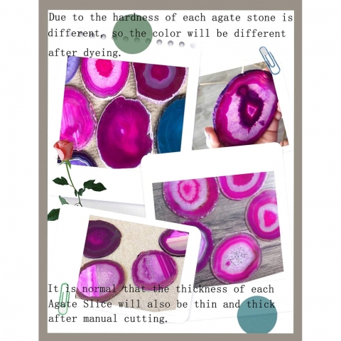 JIC Gem Dekoratif Bardak Altl(4 adet)(Pembe)