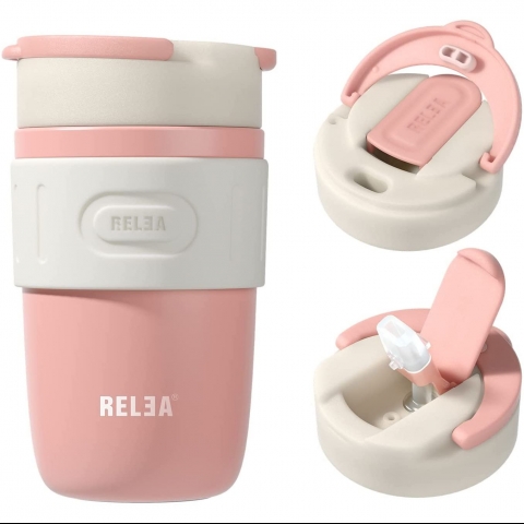 RELEA  400 mL elik Termos(Pembe)