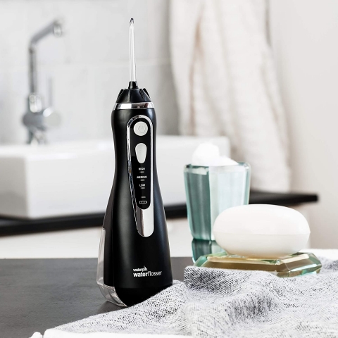 Waterpik Cordless Advanced WP-562 arjl Az Duu (Siyah)