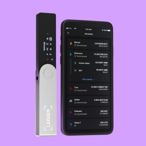 Ledger Nano X  Kripto Bitcoin Para Czdan (Cold Wallet)