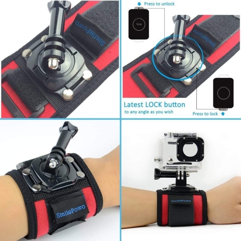 SmilePowo 51 Para GoPro Aksesuar Seti