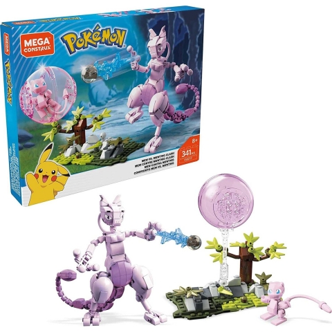 Mega Construx Pokemon Mew vs. Mewtwo (341 Para - 8 Ya)