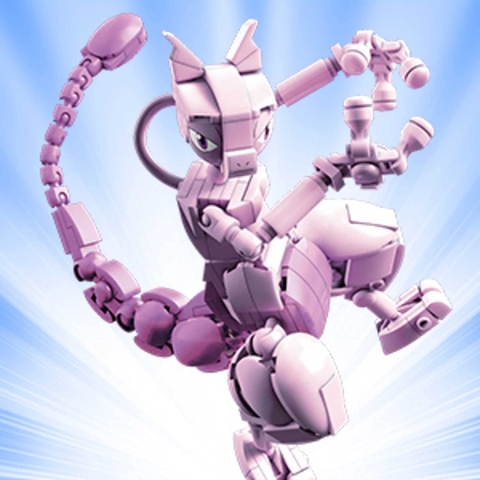 Mega Construx Pokemon Mew vs. Mewtwo (341 Para - 8 Ya)