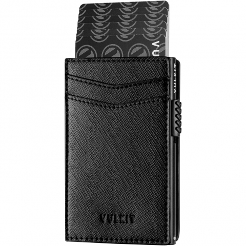 VULKIT RFID Korumal Erkek Alminyum Kartlk (Black)