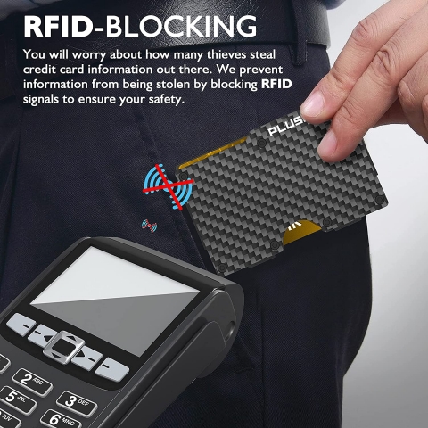 PLUSKA RFID Korumal Erkek Alminyum Kartlk(Gri)