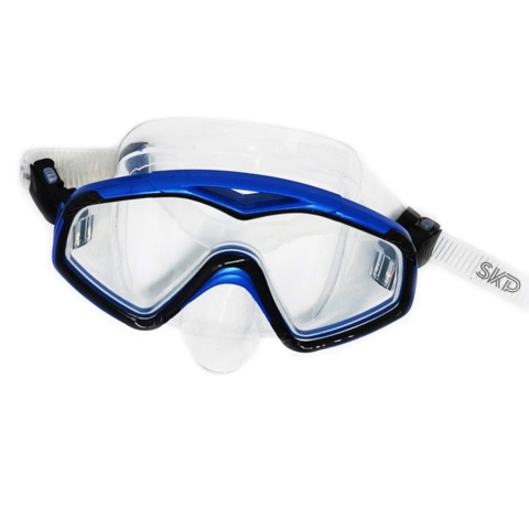 SKP Products Adult Snorkel Set 4 mm Tempered Resistant Glass Anti