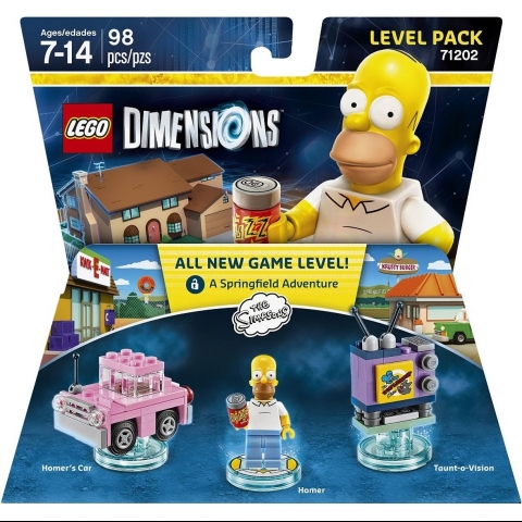 LEGO Dimensions Simpsons Level Paketi