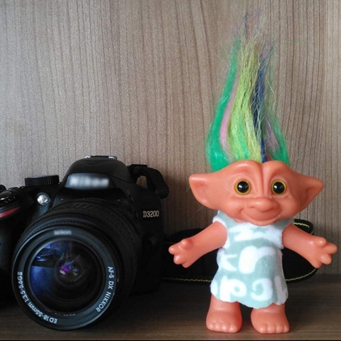 Yintlilocn Vintage Lucky Troll Dolls / Troll Bebek (Yeil)