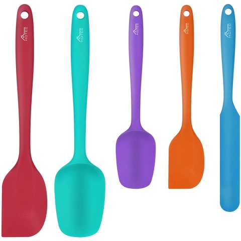 HOTEC Silikon Spatula Seti (ok Renkli, 5 Para)