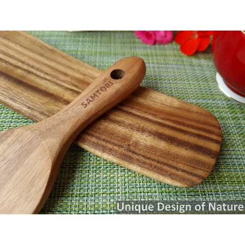 SAMTORI Tahta Spatula Set (5 Para)