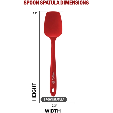 UpGood Silikon Spatula(Krmz)