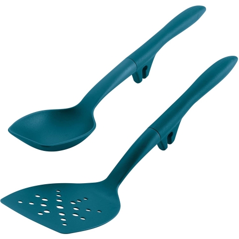 Rachael Ray Silikon Spatula Seti (2 Para, Mavi)