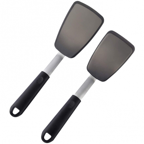 Unicook Silikon Spatula Seti (Gri, 2 Para)