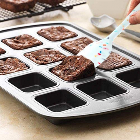 SHEbaking Silikon Spatula Seti (Beyaz, 6 Para)