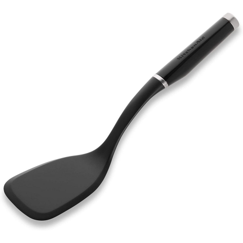 KitchenAid KE015OHOBA Silikon Spatula (Siyah)