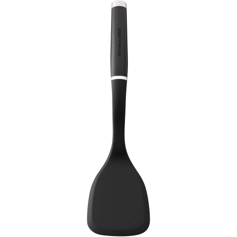 KitchenAid KE015OHOBA Silikon Spatula (Siyah)