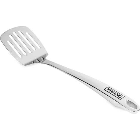 Viking Paslanmaz elik Delikli Spatula (Gm)