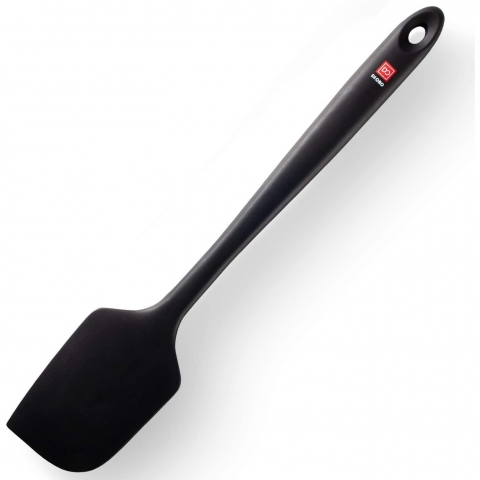 di Pro Living Seamless Serisi XL Silikon Spatula (Siyah)