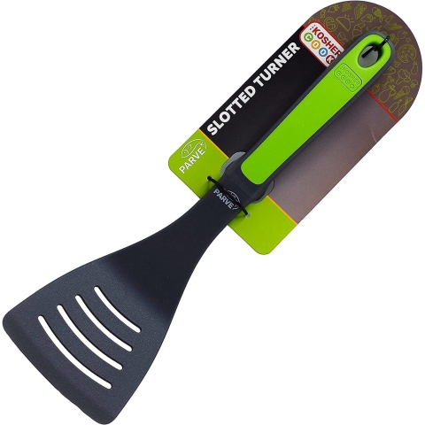 The Kosher Cook Silikon Delikli Spatula (Yeil)