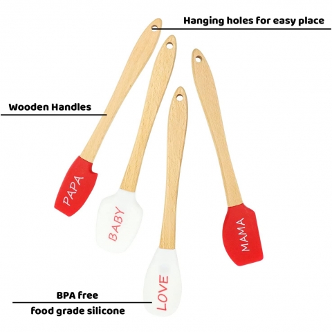 Caliamary Mini Spatula Set (4 Para)