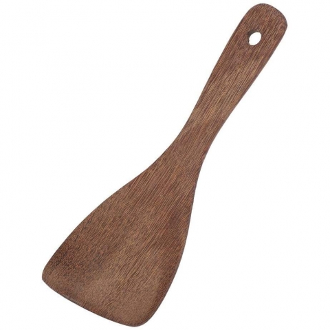 TOPINCN Tahta Spatula (Kahverengi)