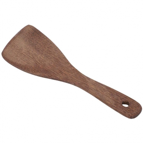 TOPINCN Tahta Spatula (Kahverengi)