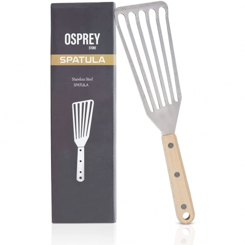 Osprey Paslanmaz elik Spatula (Gri)