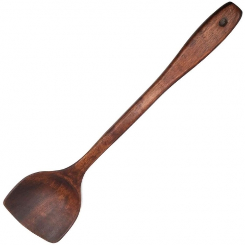 SUPIA Tahta Spatula (Koyu Kahverengi)