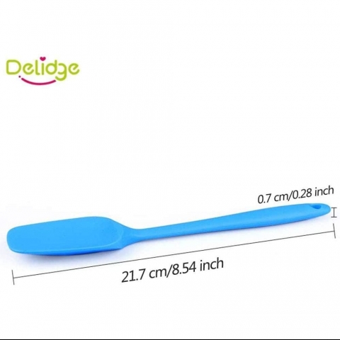 Delidge Silikon Spatula Set (4 Renkli, Renkli)