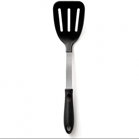 Rada Cutlery Paslanmaz elik Delikli Spatula(Siyah)