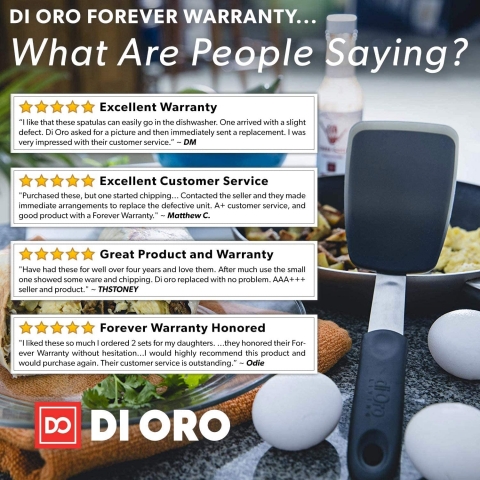 di Pro Living Chef Serisi Silikon Spatula (Siyah)