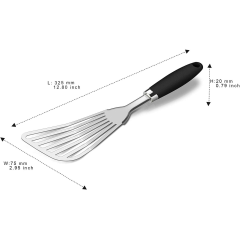 JXWING 304 Paslanmaz elik Delikli Spatula