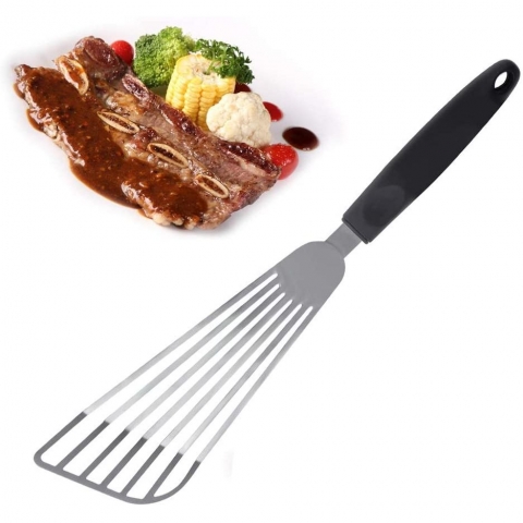 KMEIVOL Paslanmaz elik Spatula(Gri)