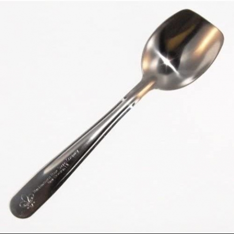 Louisiana Roux Spoon Paslanmaz elik Kak(Gri)