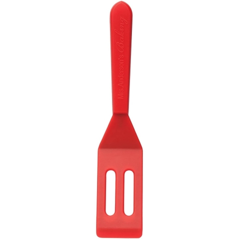 Mrs Anderson's Baking Silikon Delikli Spatula (Krmz)