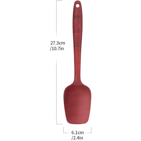 DOSMAMZ Silikon Spatula(Krmz)