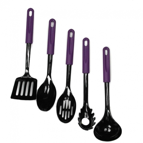 Chef Craft Naylon Delikli Spatula (Mor)