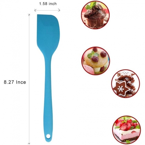 zYoung Silikon Spatula Seti(ok Renkli, 4 Para)