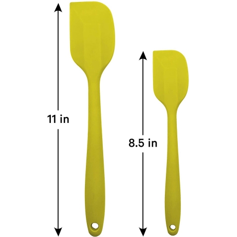 HOC Silikon Spatula Seti(2 Para, Ya Yeili)