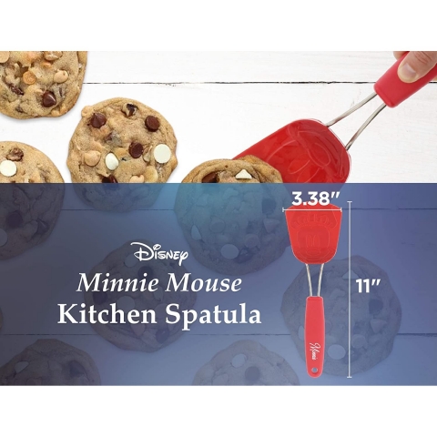 Best Brands Silikon Spatula(Disney Minnie Mouse)