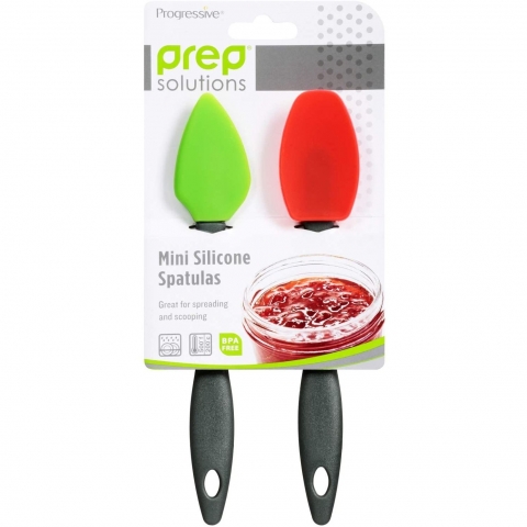 Progressive International Silikon Spatula Seti (Renkli, 2 Para)