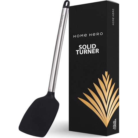 Home Hero Silikon Spatula (Siyah)