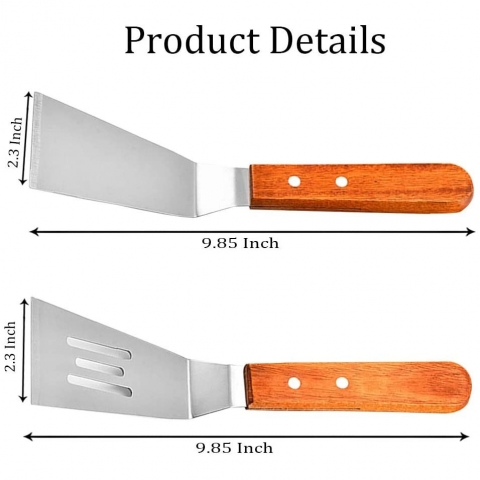 Emual Paslanmaz elik Spatula Seti(2 Para, Gm)