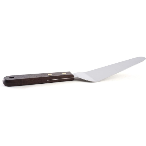 Norpro Paslanmaz elik Spatula (Kahverengi)