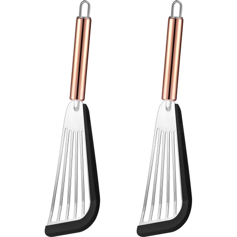 Boao Paslanmaz elik Spatula Seti(Rose Gold)