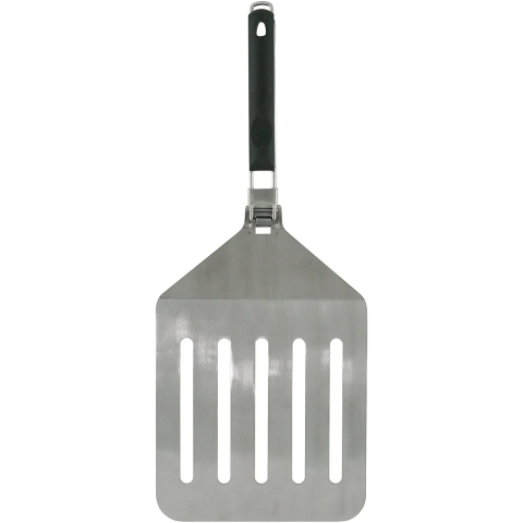 Mr. BBQ Paslanmaz elik Geni Delikli Spatula