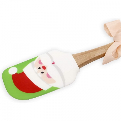 HUIYOUHUI Silikon Spatula(Noel Baba Temal)